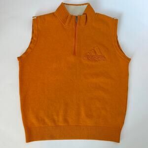Vintage Adidas Japan Burnt Orange Fleece Vest